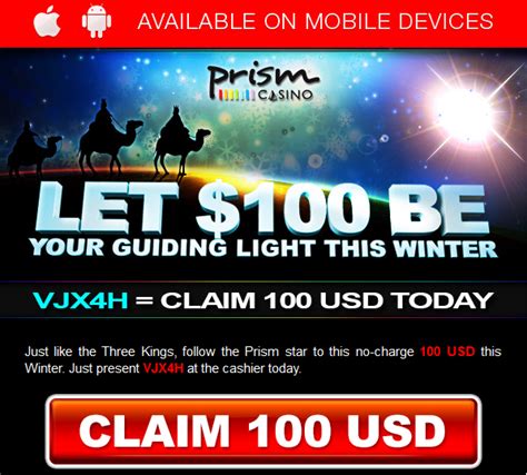 prism no deposit 300.